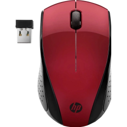 Mysz Bezprzewodowa HP 220 Czerwona