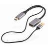 Gembird A-HDMIM-DPF-02 adapter kablowy 0,1 m HDMI Typu A (Standard) DisplayPort Czarny