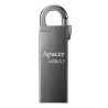 Apacer USB flash disk, USB 3.0, 16GB, AH15A, srebrny, AP16GAH15AA-1, USB A, z karabinkiem, EOL