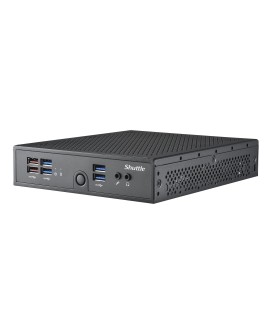 Shuttle DS50U7 komputer typu barebone Wielkość PC 1.3L Czarny i7-1355U
