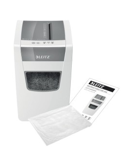Leitz Niszczarka IQ Home Office Slim P4, 10 kartek, 23 l kosz