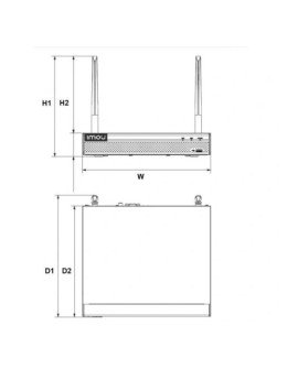 REJESTRATOR WIFI IMOU NVR1108HS-W-S2