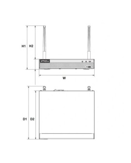 REJESTRATOR WIFI IMOU NVR1108HS-W-S2