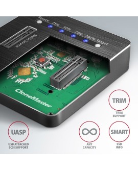 Axagon ADSA-M2C stacja dokująca do dysków twardych USB 3.2 Gen 2 (3.1 Gen 2) Type-C