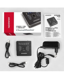 Axagon ADSA-M2C stacja dokująca do dysków twardych USB 3.2 Gen 2 (3.1 Gen 2) Type-C