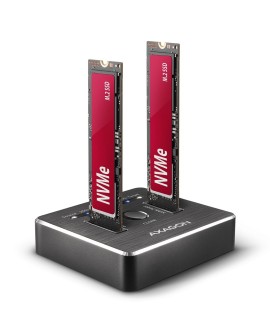 Axagon ADSA-M2C stacja dokująca do dysków twardych USB 3.2 Gen 2 (3.1 Gen 2) Type-C