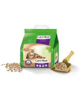 JRS Cat'S Best Smart Pellets - drewniany żwirek dla kotów, zbrylający - 10kg (WYPRZEDAŻ)