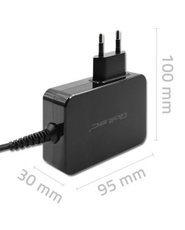 Ładowarka Qoltec 52387 GAN POWER PRO 1XUSB-C 90W 5-20V 3-4.5A CZARNA