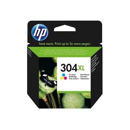 HP oryginalny ink / tusz N9K07AE, HP 304XL, Tri-color, 300s, 7ml, EOL