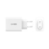 Ładowarka sieciowa j5create 65W GaN USB-C 3-Port Charger - EU (2xUSB-C 1xUSB3.0 kolor biały) JUP3365E-EN