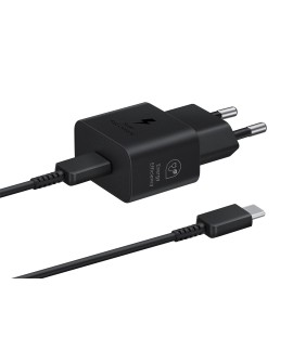 Ładowarka Samsung Power Adapter 25W USB-C Fast Charge 1m Black