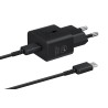 Ładowarka Samsung Power Adapter 25W USB-C Fast Charge 1m Black