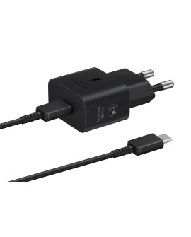 Ładowarka Samsung Power Adapter 25W USB-C Fast Charge 1m Black