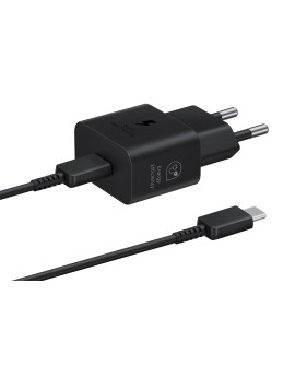 Ładowarka Samsung Power Adapter 25W USB-C Fast Charge 1m Black