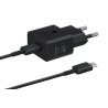 Ładowarka Samsung Power Adapter 25W USB-C Fast Charge 1m Black