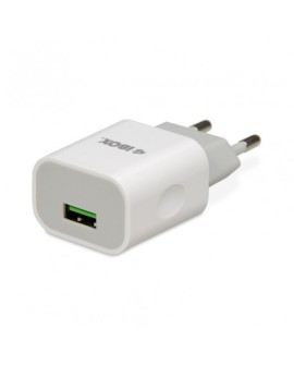 Ładowarka sieciowa IBOX C-35 1A WHITE ILUC35W (USB kolor biały)
