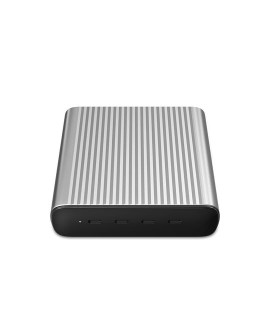 HYPER 245W GaN Desktop Charger Laptop, Smartfon, Tablet Czarny, Srebrny Prąd przemienny, Bateria Szybkie ładowanie Wewnętrzna