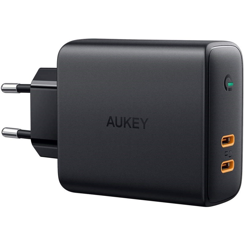AUKEY PA-D5 ŁADOWARKA SIECIOWA 63W 2XUSB PD 3.0