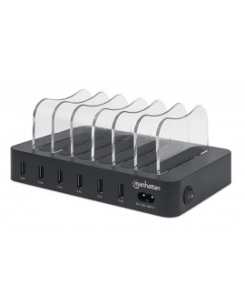 MANHATTAN 6-PORTOWA STACJA ZASILAJĄCA 6X USB-A 5V