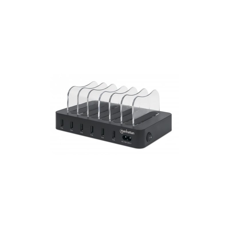 MANHATTAN 6-PORTOWA STACJA ZASILAJĄCA 6X USB-A 5V