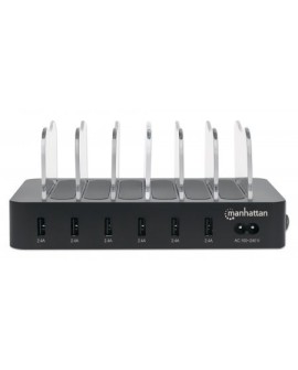MANHATTAN 6-PORTOWA STACJA ZASILAJĄCA 6X USB-A 5V