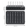 MANHATTAN 6-PORTOWA STACJA ZASILAJĄCA 6X USB-A 5V
