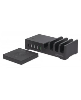 MANHATTAN STACJA ZASILAJĄCA 1X USB-C PD, 1X USB-A