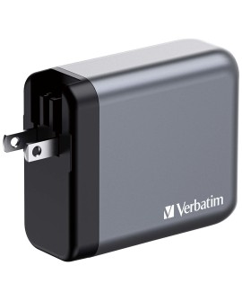 Verbatim GaN charger 140W, 1x USB-A, 3x USB-C