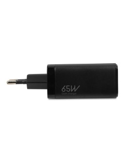 ŁADOWARKA SIECIOWA I-BOX C-65 GAN PD65W KABEL, CZARNA