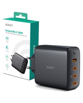 AUKEY PA-B7S ŁADOWARKA SIECIOWA GAN USB-C 100W PD