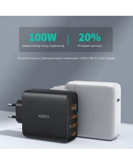 AUKEY PA-B7S ŁADOWARKA SIECIOWA GAN USB-C 100W PD