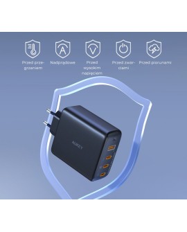 AUKEY PA-B7S ŁADOWARKA SIECIOWA GAN USB-C 100W PD