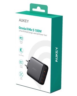AUKEY PA-B7S ŁADOWARKA SIECIOWA GAN USB-C 100W PD