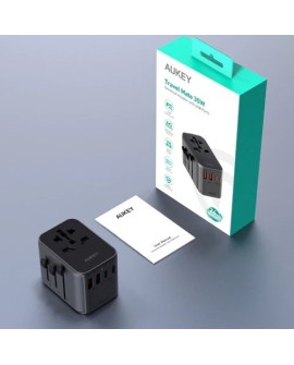 AUKEY PA-TA07 ŁADOWARKA PODRÓŻNA UK USA EU AUS CHN