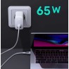 AUKEY PA-B3 WHITE OMNIA MIX GAN USB-C 65W PD 3.0