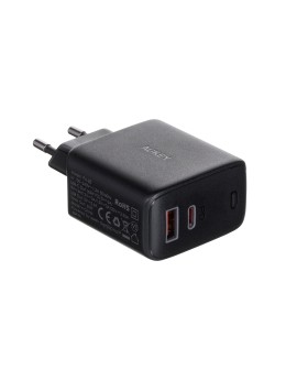 AUKEY PA-B3 BLACK ŁADOWARKA SIECIOWA 65W 2XUSB-C