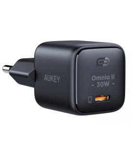 AUKEY PA-B1L BLACK ŁADOWARKA SIECIOWA 30W USB-C PD