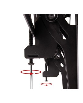 Uchwyt sufitowy do monitora B TECH BT8424-150/B 1MBTM071 (39" - 65" do 1 ekranu sufitowy)