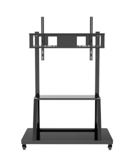 TECHLY STOJAK MOBILNY TV LED/LCD/PDP 55-100 CALI 150KG Z PÓŁKĄ ICA-TR30