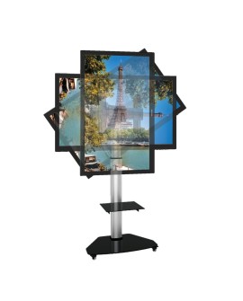 TECHLY STOJAK MOBILNY NA TELEWIZOR LED/LCD 37-70 C