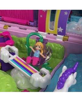 Polly Pocket Jednorożec niespodzianka Zestaw kompaktowy GVL88 p2 MATTEL