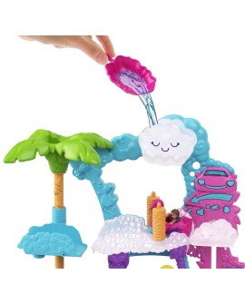 Polly Pocket Flamingowa myjnia Zestaw HHJ05