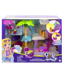 Polly Pocket Flamingowa myjnia Zestaw HHJ05
