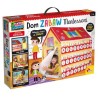 Montessori Dom zabaw zestaw gier puzzle karty domek 88782 LISCIANI