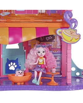 Mattel Enchantimals Miejski domek z kawiarenką HHC18