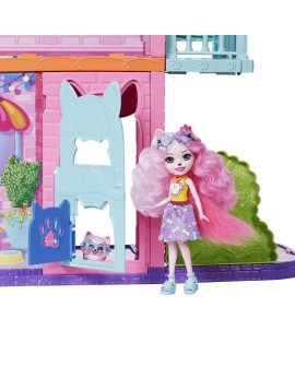 Mattel Enchantimals Miejski domek z kawiarenką HHC18