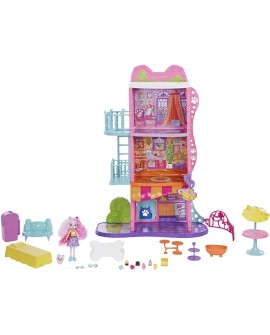 Mattel Enchantimals Miejski domek z kawiarenką HHC18