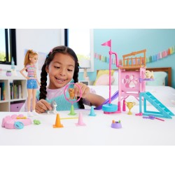 Barbie Plac zabaw piesków +...