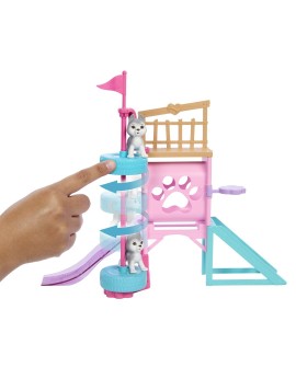 Barbie Plac zabaw piesków + Stacie Zestaw filmowy HRM10 MATTEL