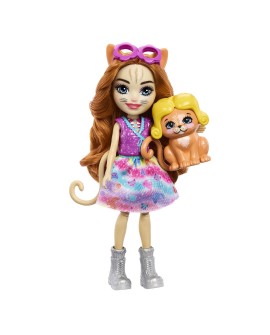 Enchantimals Mobilne studio mody Zestaw + lalka Kotek HPB34